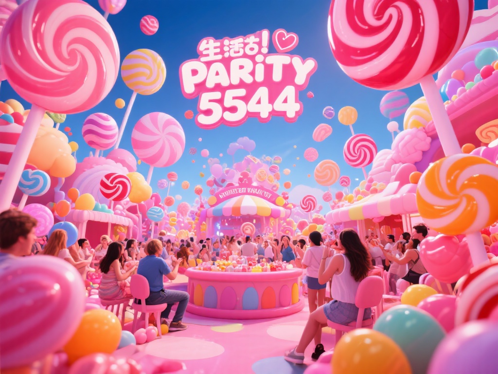 每个人的生活中都需要一场放松身心的狂欢，而糖果派对