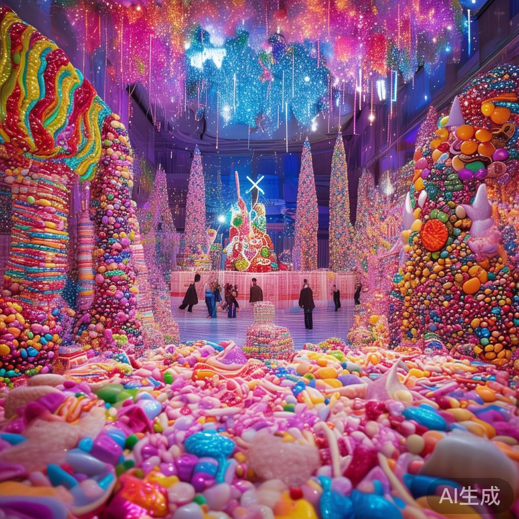 尽情享受大红鹰糖果派对欢乐盛宴，开启甜蜜时光