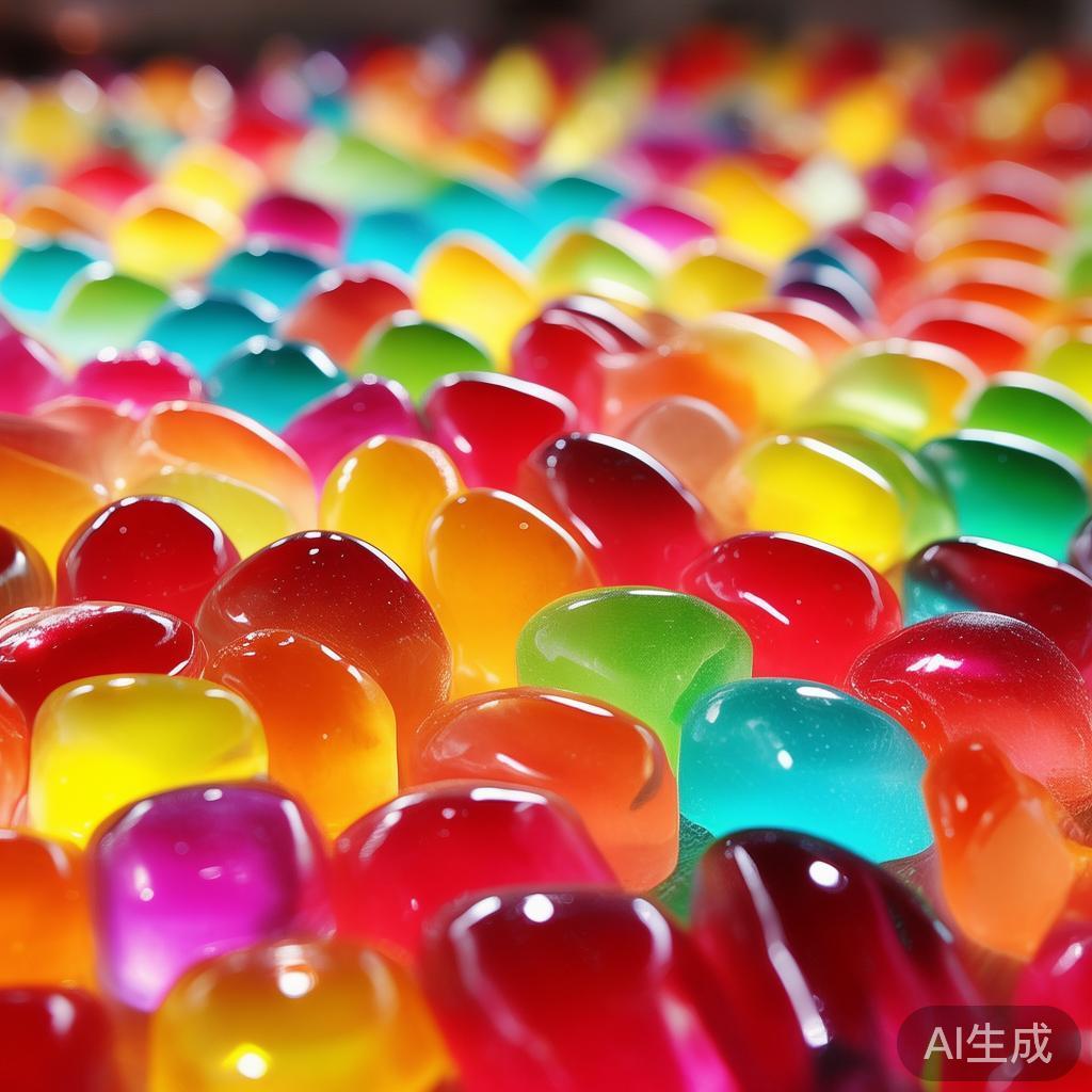 在各种聚会场合，色彩丰富的糖果总能成为焦点。彩色果