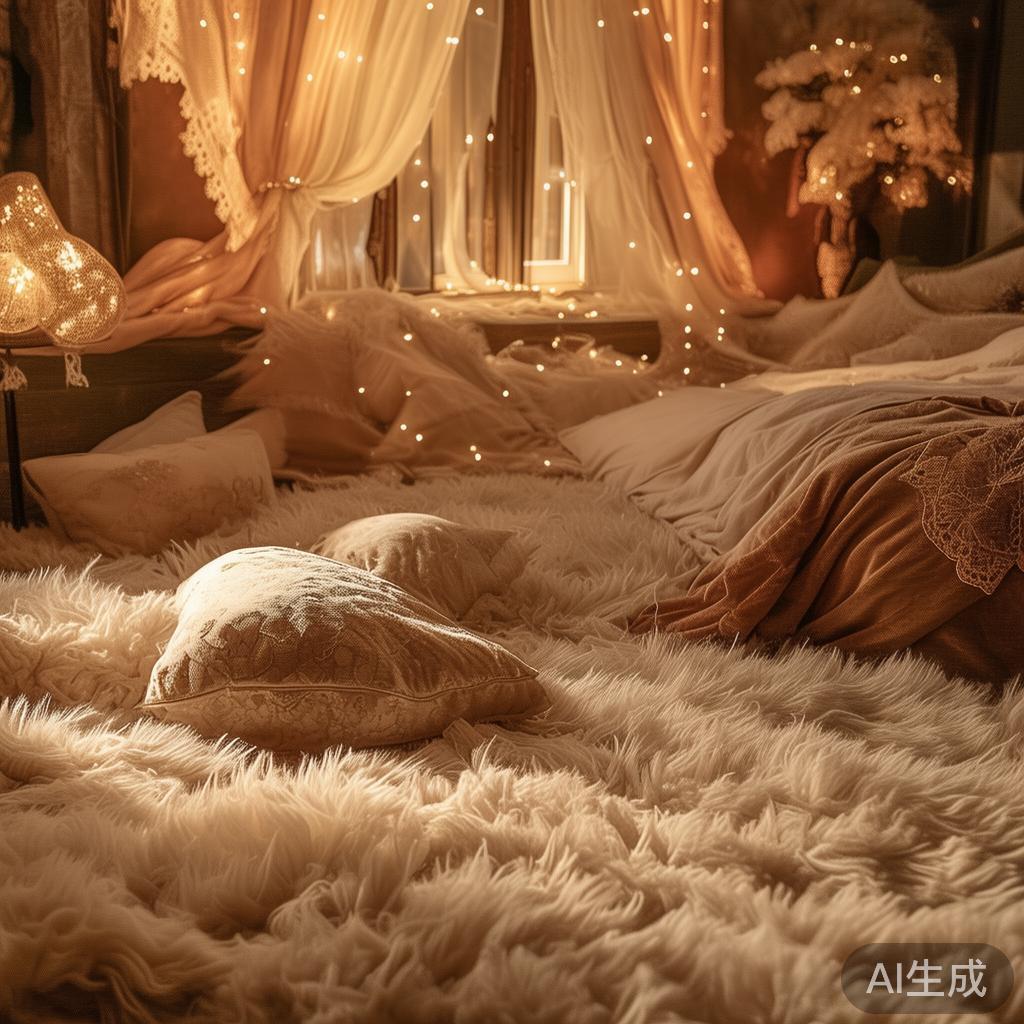 甜蜜梦境：打造梦幻糖果派对主题卧房的设计与装饰攻略