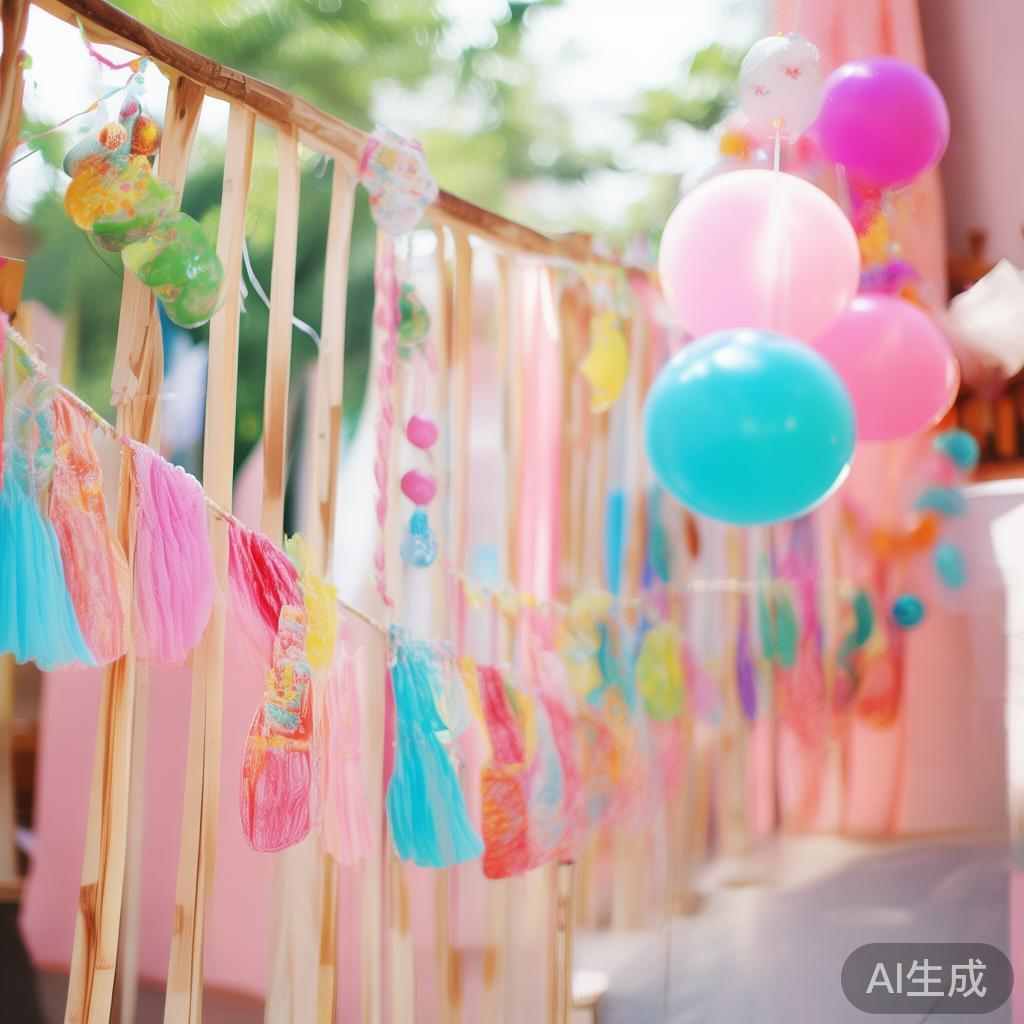 二、选择合适的栏杆材料与形式
在糖果派对的布置中