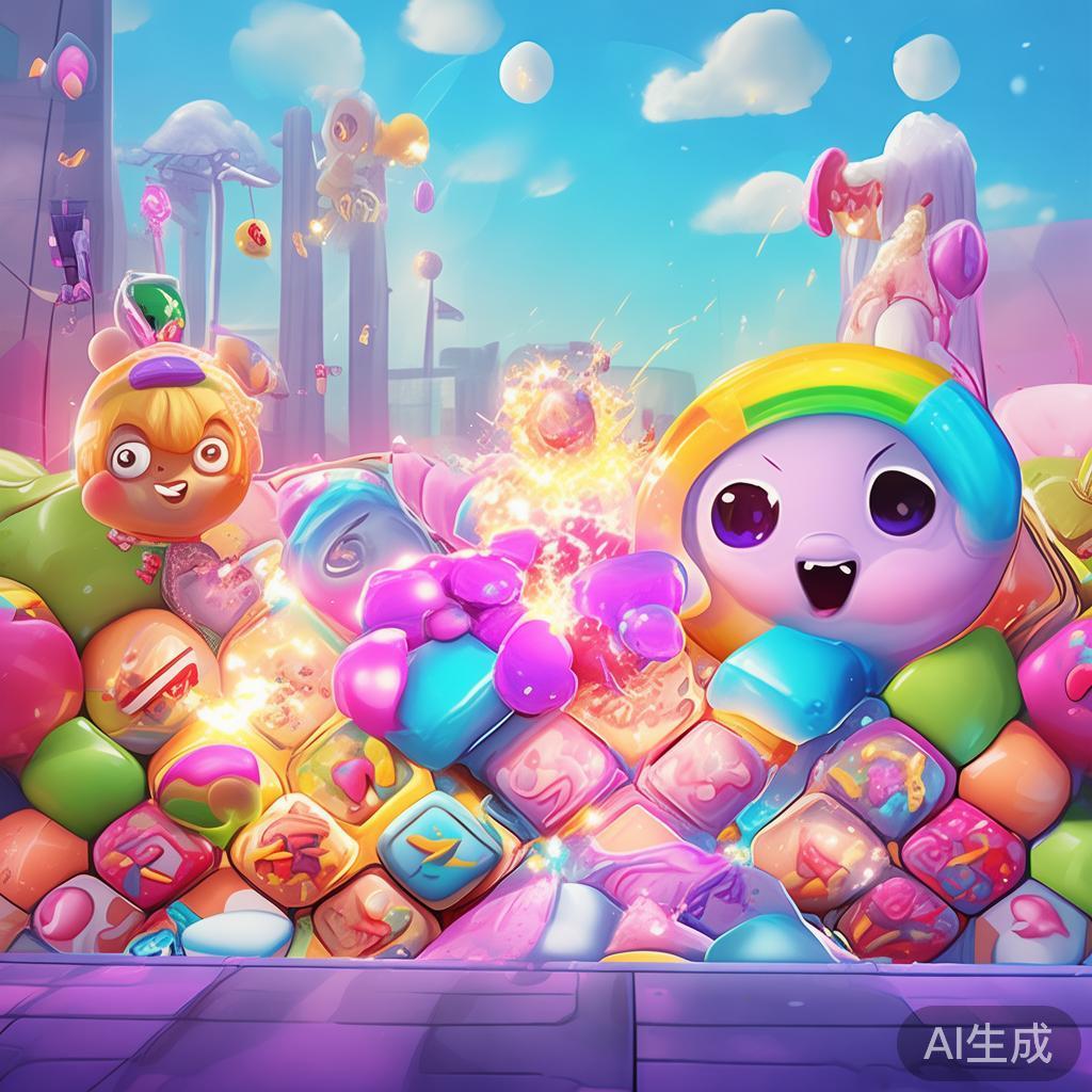 疯狂糖果传奇糖果派对：甜蜜冒险与奇趣挑战的极致盛宴