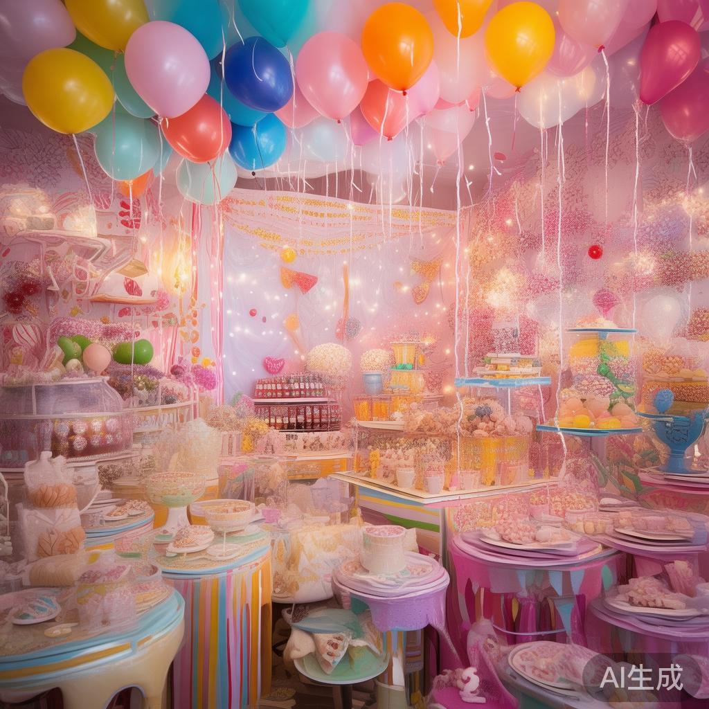 糖果派对软装装饰完整体验指南：打造甜蜜童话梦境